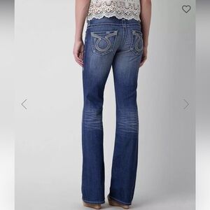 BIG STAR (BUCKLE)™️ Size 27x30 VINTAGE LIV BOOT STRETCH JEANS